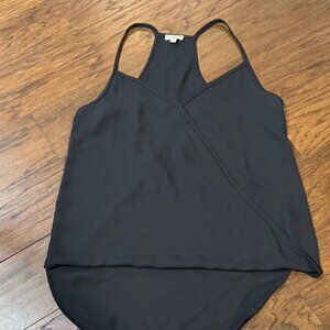 Lily White Sleek Black Camisole Tank Top Size XS